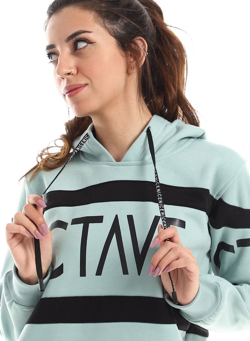 سيزار ترنج حريمي قطعتين مزود بطباعات - Image 4