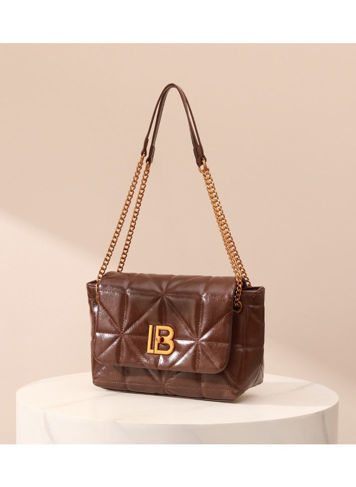 LB New Fashionable And Versatile Face Crossbody Bag 