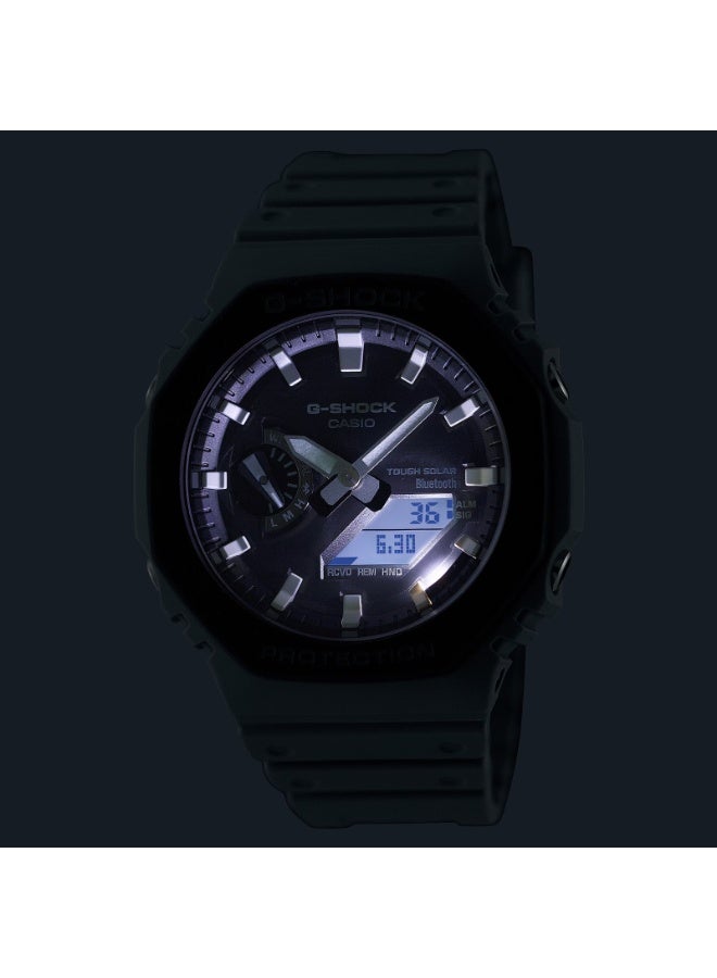 CASIO G-SHOCK GA-B2100LUU-8A Analog-Digital Men’s Watch, Tough Solar, Bluetooth Connectivity, 200M Water Resistant, Resin Strap - Image 4
