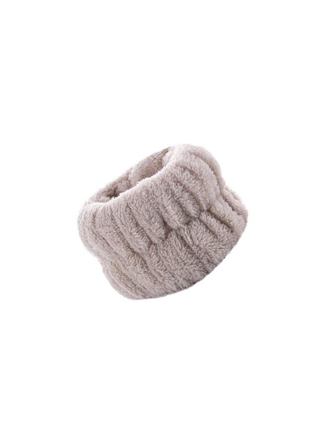 European And American Plush Face Washing Wrist Sports Bracelet Waterproof Wristband Color Hair Band Hair Band Vacuum Pumping