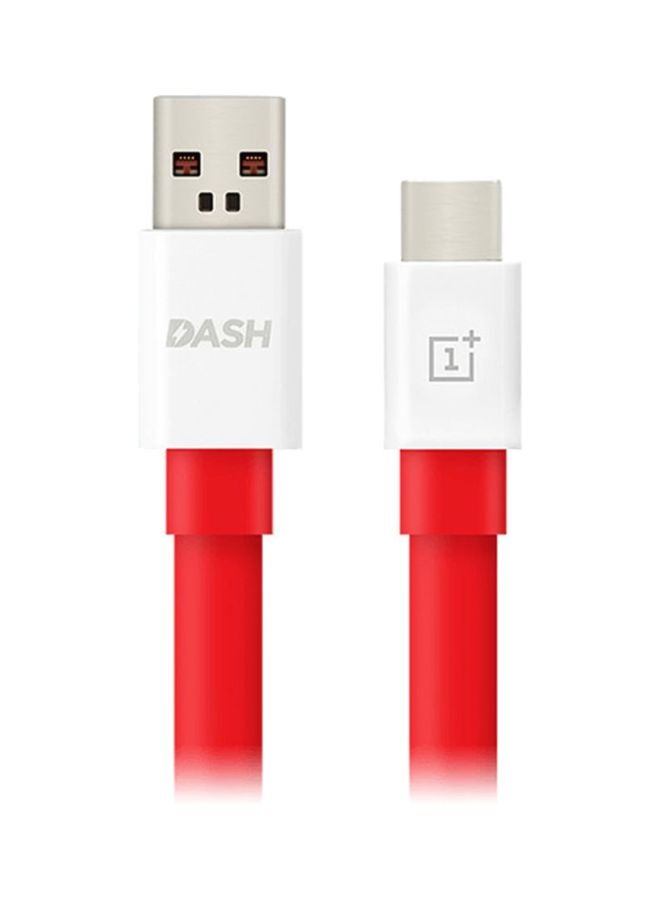 OnePlus Dash Type-C Cable Red - Image 2