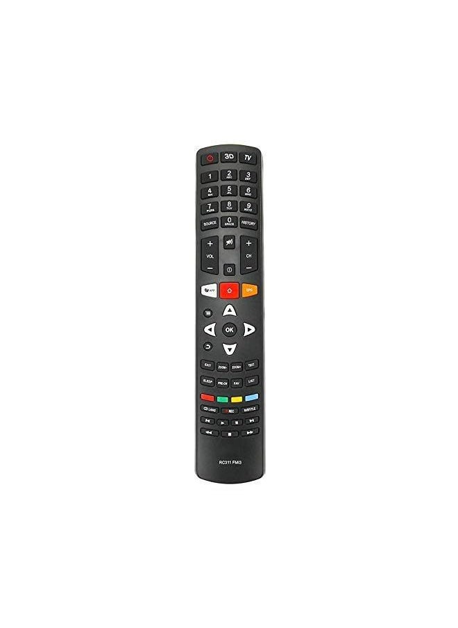 Allimity - RC311 FMI3 Remote fit for TCL 4K 3D LED LCD Smart TV L43P1US L50P1US L50C1US L55P1US L43P2US L49P2US L55P2US L65P2US LED49D2930US L32S4690S L40S4690FS L50S5610FS L50S5600FS L55S4690FS - Image 1