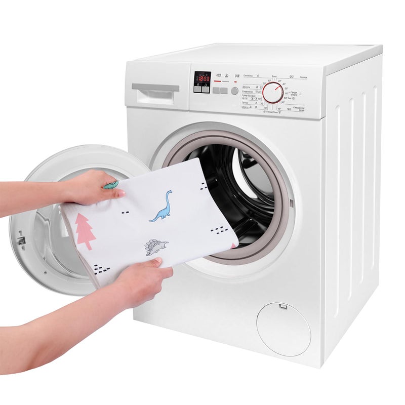 WOMUMON 51â€ Baby Splat Mat for Under High Chair/Arts/Crafts, Washable Waterproof Anti-Slip Floor Splash Mat, Portable Wipeable Spill Mat and Table Cloth - Image 5