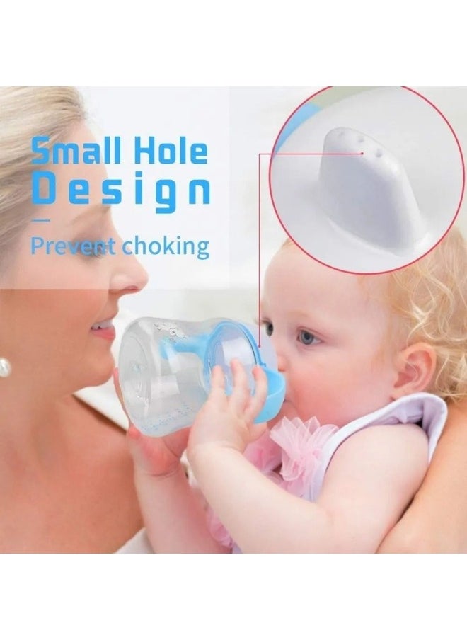 Generic Baby feeding set 4 in 1, children’s tableware, plate, spoon, fork, and water or milk bottle, a complete set of four-piece baby feeding tools  - Image 3