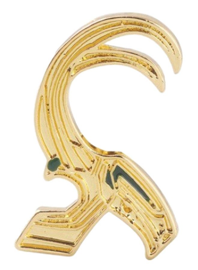 Loki Superhero Helmet 1 Inch Wide Metal Enamel Pin