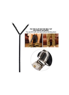 WYBOT Clip and Pull Dressing Aid Strap Pants Wearing Belt Assist Aids Trousers Pulling Helper for Elderly, Seniors No Bending Daily Living Dressing Aid  - Image 2