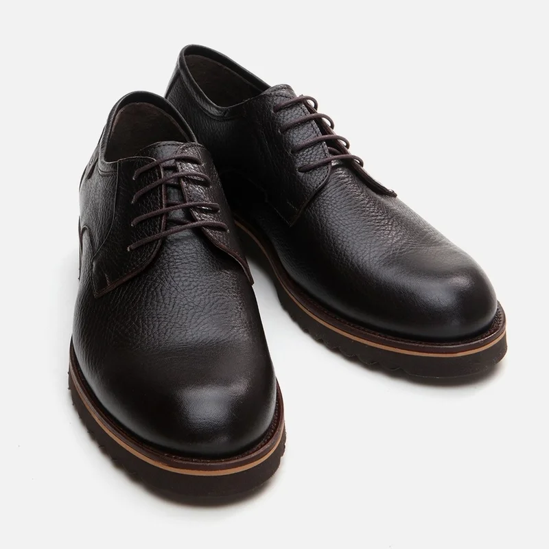 Hotiç 02AYH292480A100 GENUINE Leather Black Men's Casual Shoes