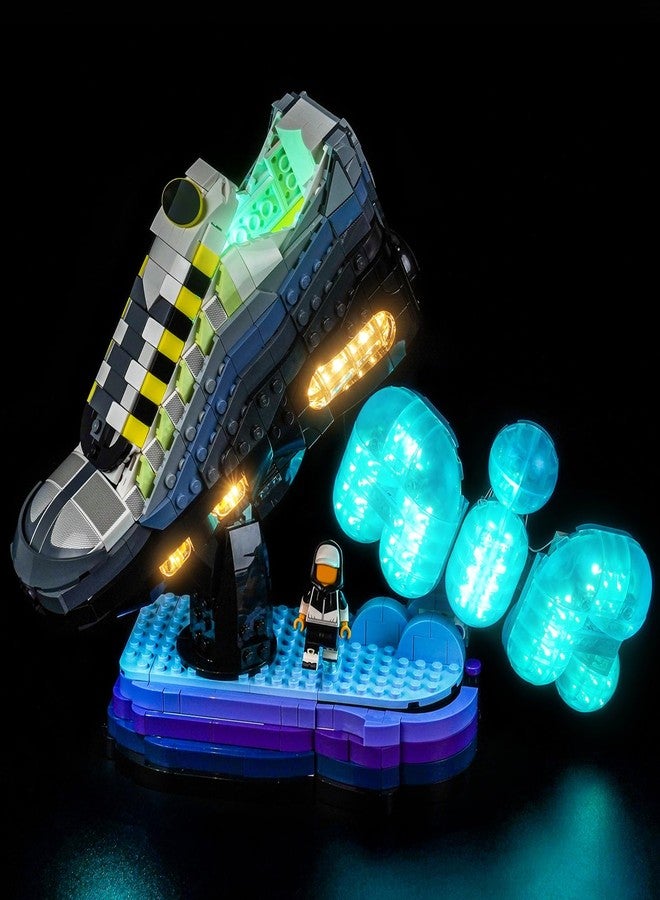 BrickBling LED Light Compatible with Lego Nike Air Max 95, Creative Lighting Compatible with Lego 43025 - Excluding Bricks (Classic Version Light) - Image 1
