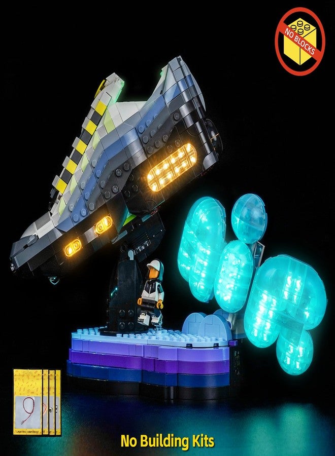 BrickBling LED Light Compatible with Lego Nike Air Max 95, Creative Lighting Compatible with Lego 43025 - Excluding Bricks (Classic Version Light) - Image 3