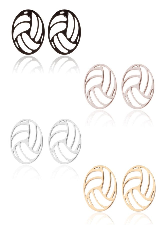 Mall of Style Volleyball Earrings for Women - Volley Ball Jewelry Mom Accessories (Volleyball - Saver) - Image 1