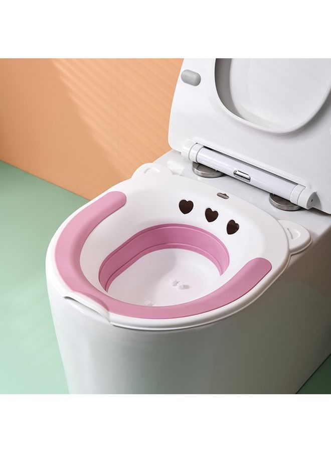 Arabest Sitz Bath for Toilet, Basin Portable Bidet Pregnant Women, Hemorrhoids Treatment, Perineal Episiotomy Recovery, the Elderly, Postpartum Care, Patients - Image 1