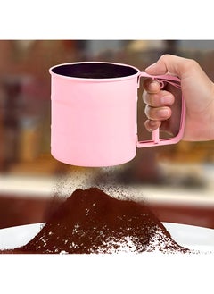 Generic Perfect Handy Hand Sifter, Features A Sturdy Stainless Steel Mesh Cup For Use In Sifting Flour, Powdered Sugar And Pastries - The Perfect Kitchen Tool For Home Pastry Chefs.  - Image 2