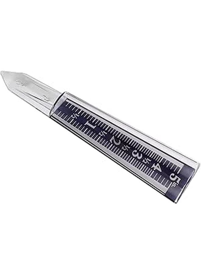 Transparent Rain Gauge Tube for Accurate Outdoor Garden Measurement Easy Installation - Image 1
