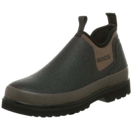 Bogs Men's Tillamook Bay Waterproof Slip On Rain Boot, Black, 13 M - Image 4