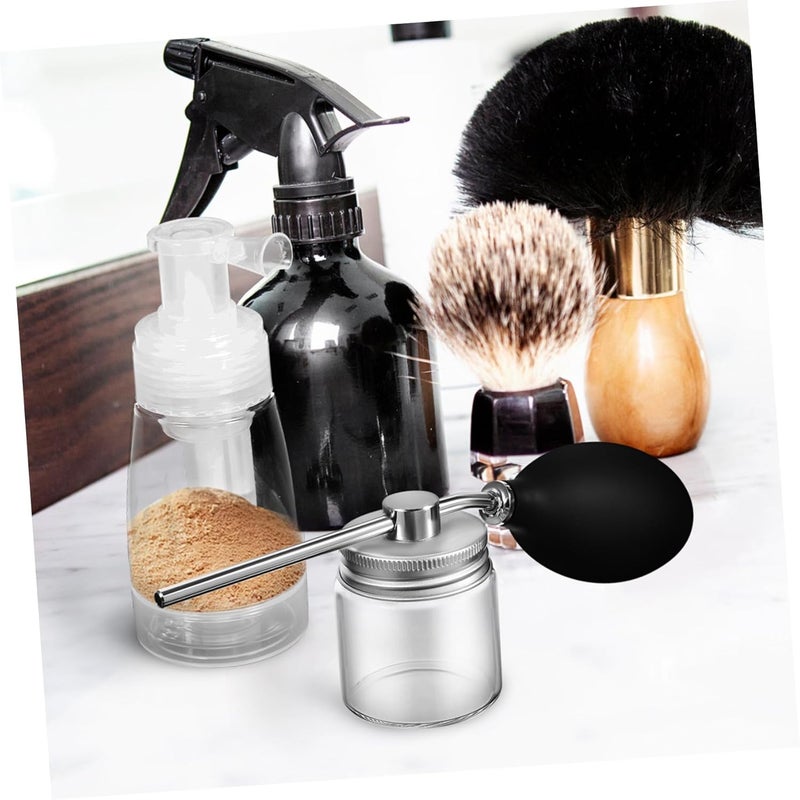 2pcs Travel Dry Shampoo Kit Powder Spray Bottle Set Hair Powder Applicator Bottle Hair Spray for Storage - Image 2