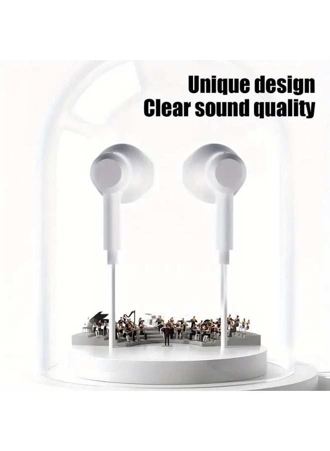Type-C In-Ear Headphones - Noise Isolation, Stereo Sound, Volume Control, Compatible with iPhone 15, Samsung, and Most USB-C Devices, Gaming Headphones for Mobile and PC, Noise Isolation Headphones - Image 2