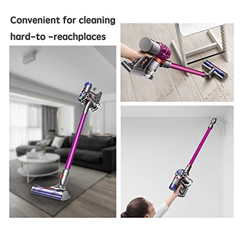 Vacuyahu Replacement Wand Extension Tube for Dyson V7 V8 V10 V11 V15 Models,Quick Release Wand Accessories Compatible with Dyson Cordless Stick Vacuum Cleaner of V7 V8 V10 V11(Fuchsia) - Image 4