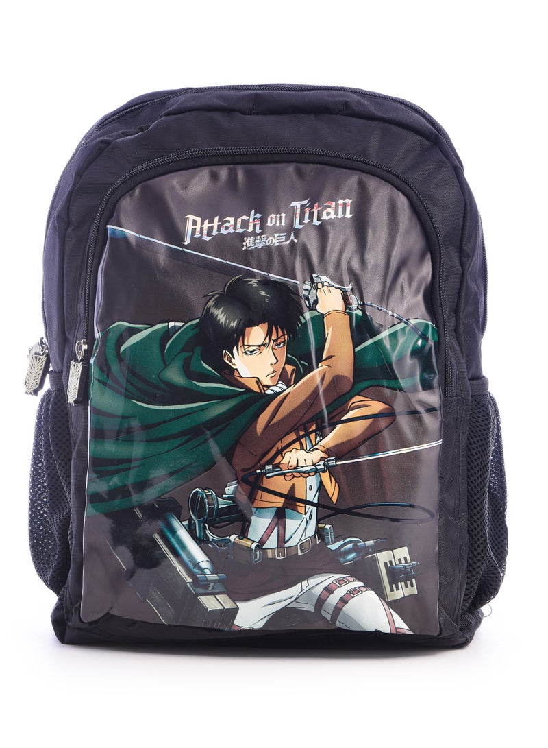 Attack on Titan School Bag - Backpack with Lunch Bag and Pencil Case - Image 2