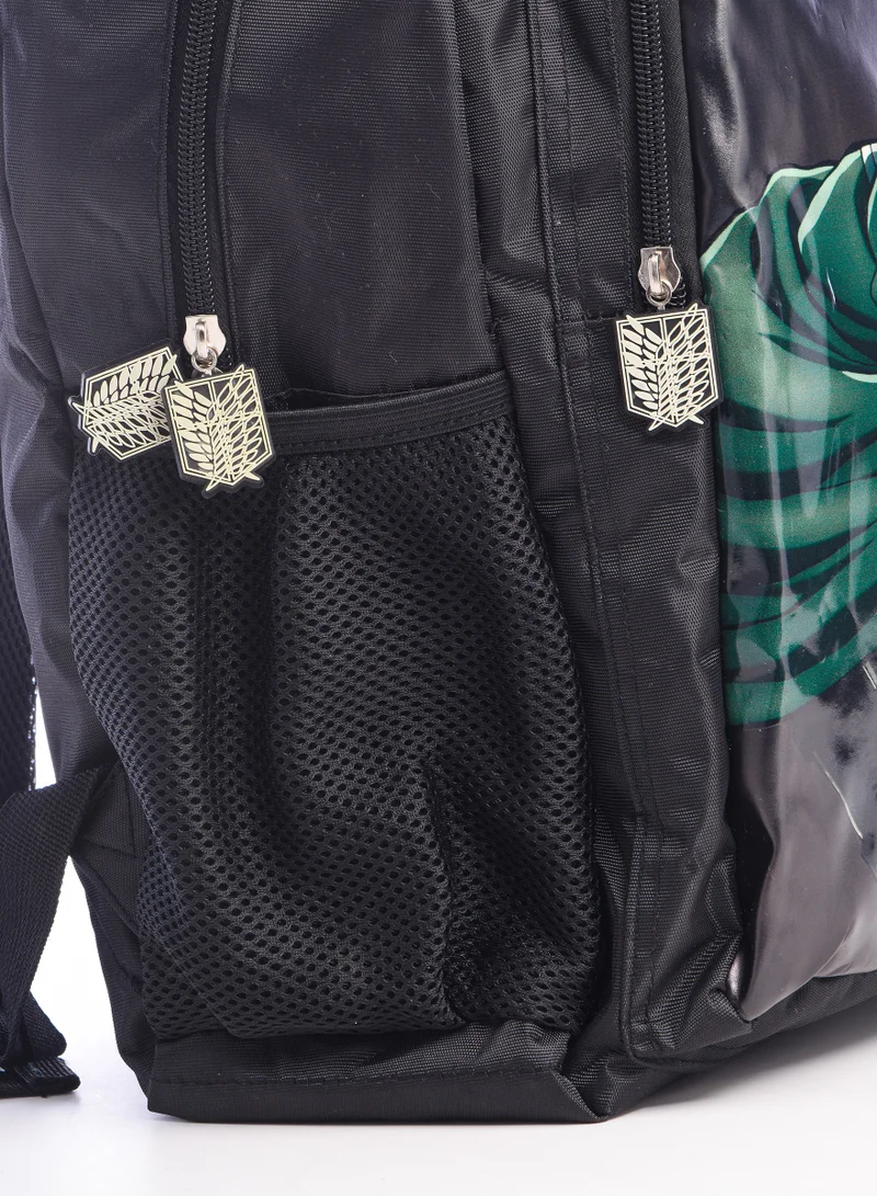 Attack on Titan School Bag - Backpack with Lunch Bag and Pencil Case