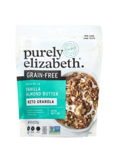 purely elizabeth Purely Elizabeth, Keto Granola Clusters, Grain-Free, Vanilla Almond Butter, 8 oz (227 g)  - Image 1