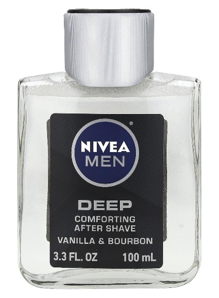 Nivea, Men, Deep Comforting After Shave, Vanilla & Bourbon, 3.3 fl oz (100 ml) - Image 1