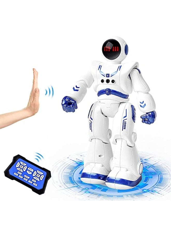 Games Children's Smart DMG Robot Works with USB Port Gesture Sensor, Singing and Dancing Programmable Game for Early Education with Remote Control for Boys and Girls - Image 1
