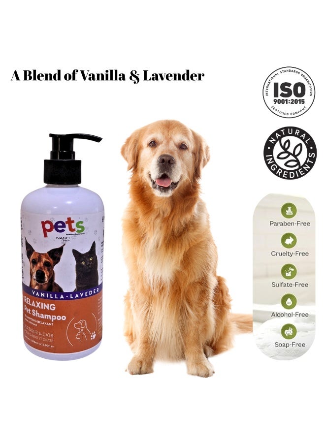 Bionatura Organic Pets Shampoo 500ml – Natural Olive & Coconut Oil Formula with Vanilla & Lavender – Gentle, Non-Toxic Botanical Pet Shampoo - Image 5