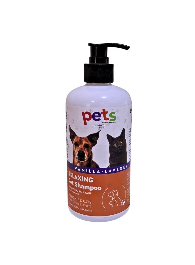 Bionatura Organic Pets Shampoo 500ml – Natural Olive & Coconut Oil Formula with Vanilla & Lavender – Gentle, Non-Toxic Botanical Pet Shampoo - Image 1