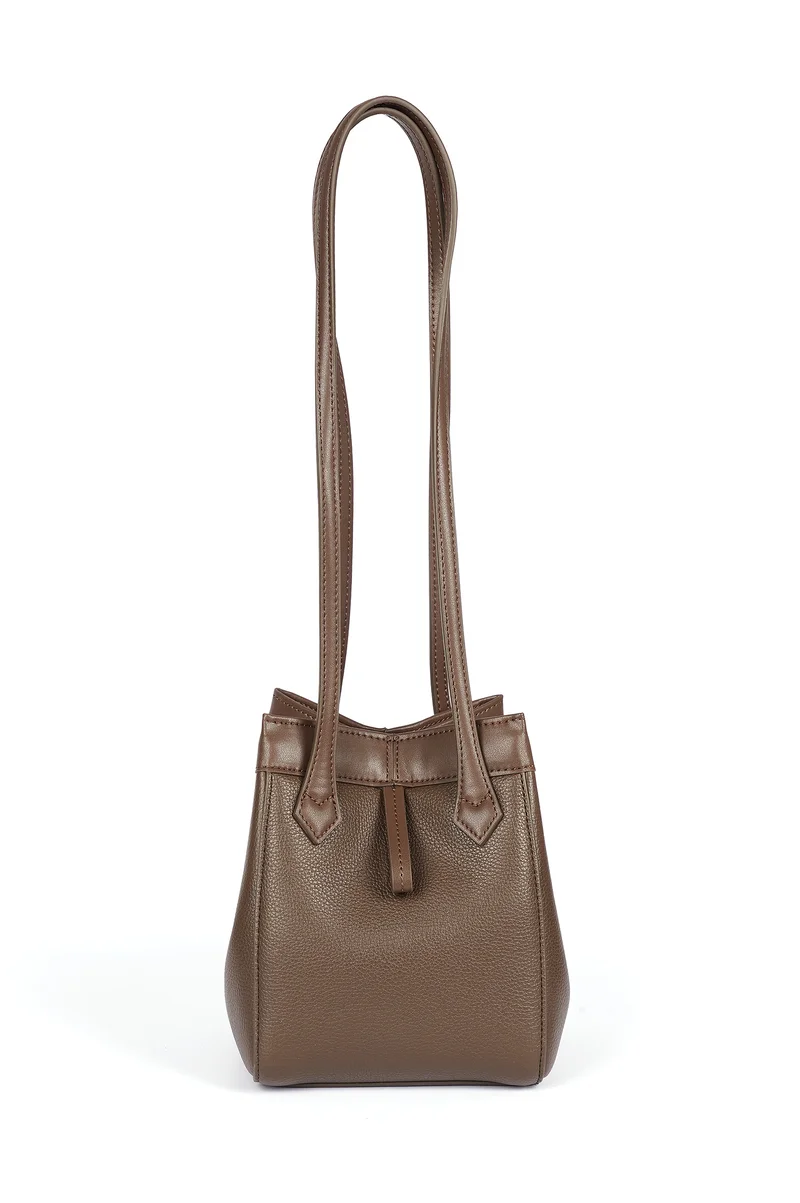 Cuple Tapered tote faux leather shoulder handbag