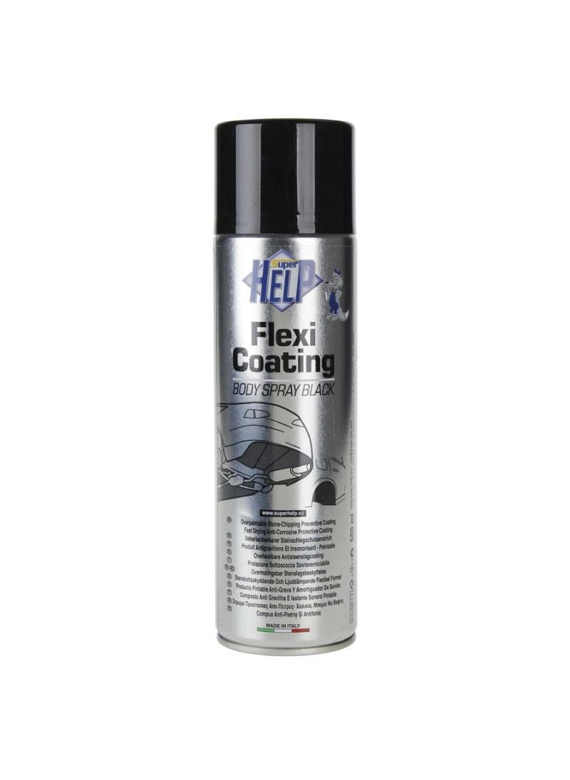 Super Help Flexi Coating Spray 500ml Black