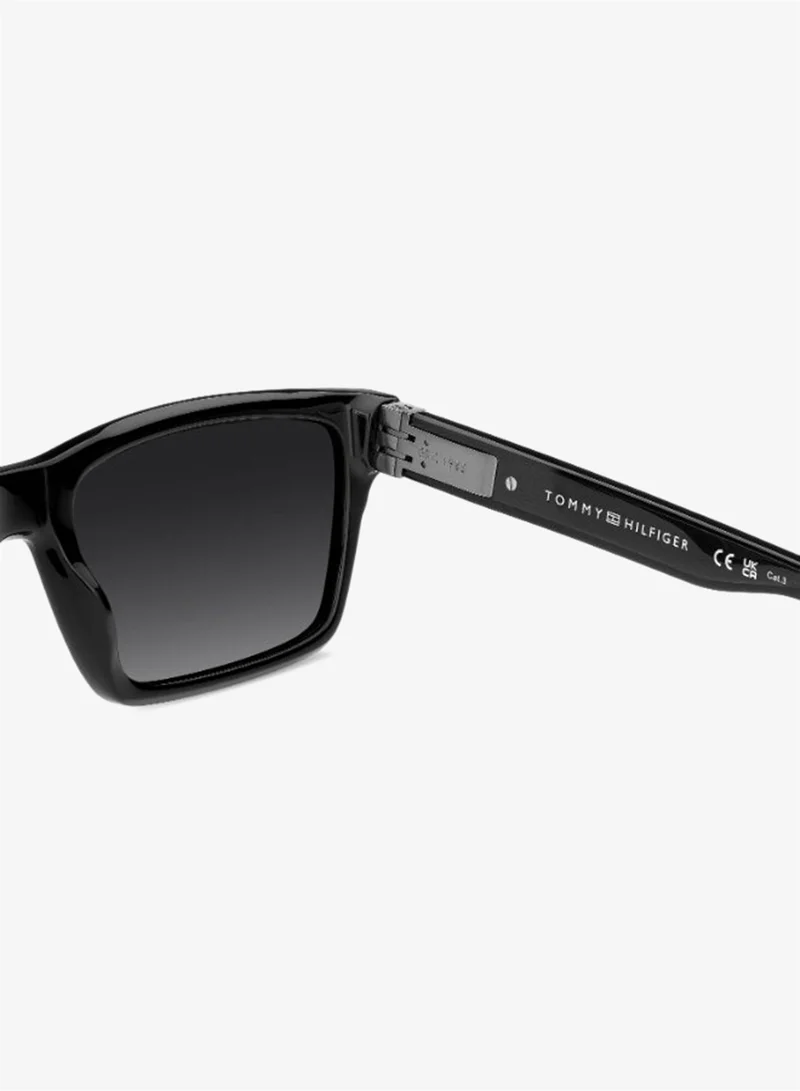 Tommy Hilfiger  TOMMY HILFIGER TH 2309/S Sunglasses Black Rectangular  | Best Price UAE