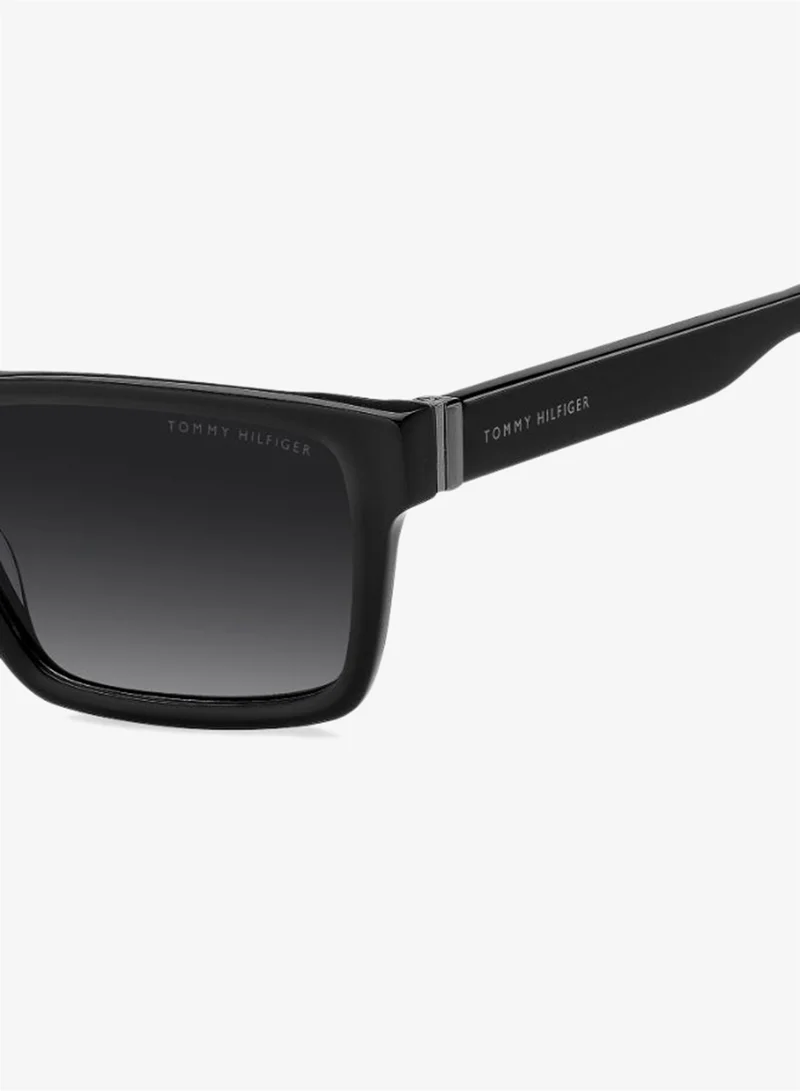 Tommy Hilfiger  TOMMY HILFIGER TH 2309/S Sunglasses Black Rectangular  | Best Price UAE