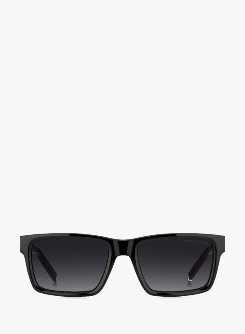 Tommy Hilfiger  TOMMY HILFIGER TH 2309/S Sunglasses Black Rectangular  | Best Price UAE