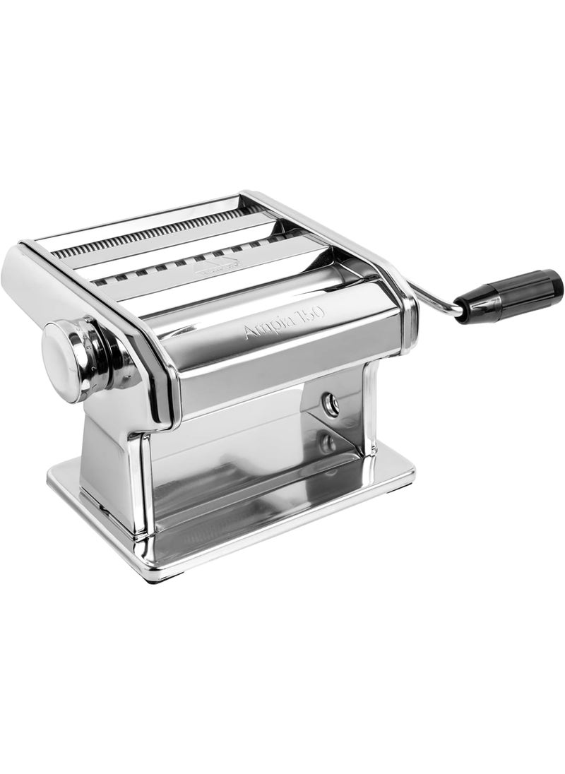 MARCATO MARCATO Made in Italy Ampia 150 Classic Manual Pasta Machine Chrome Steel Makes Lasagne Fettuccine  Tagliolini  - Image 1