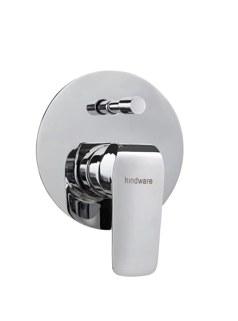 Hindware Italian Collection F400024CP Fluid Exposed Parts Kit of Single Lever HiFlow DivertorSuitable for F8591 Brass with Chrome Finish - Image 1