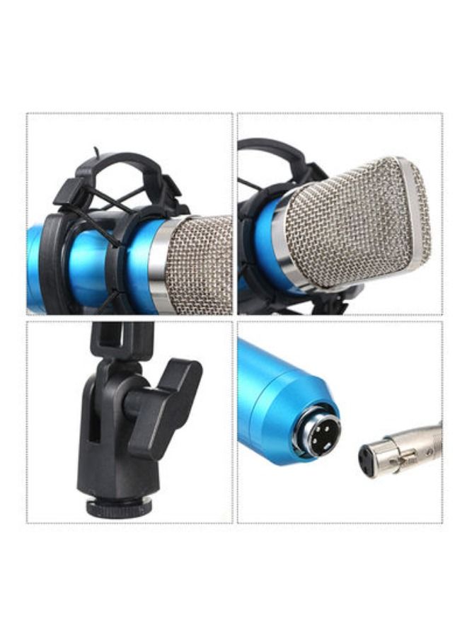 Professional Studio Recording Condenser Microphone Kit BM700 Black/Silver/Pink - Image 2
