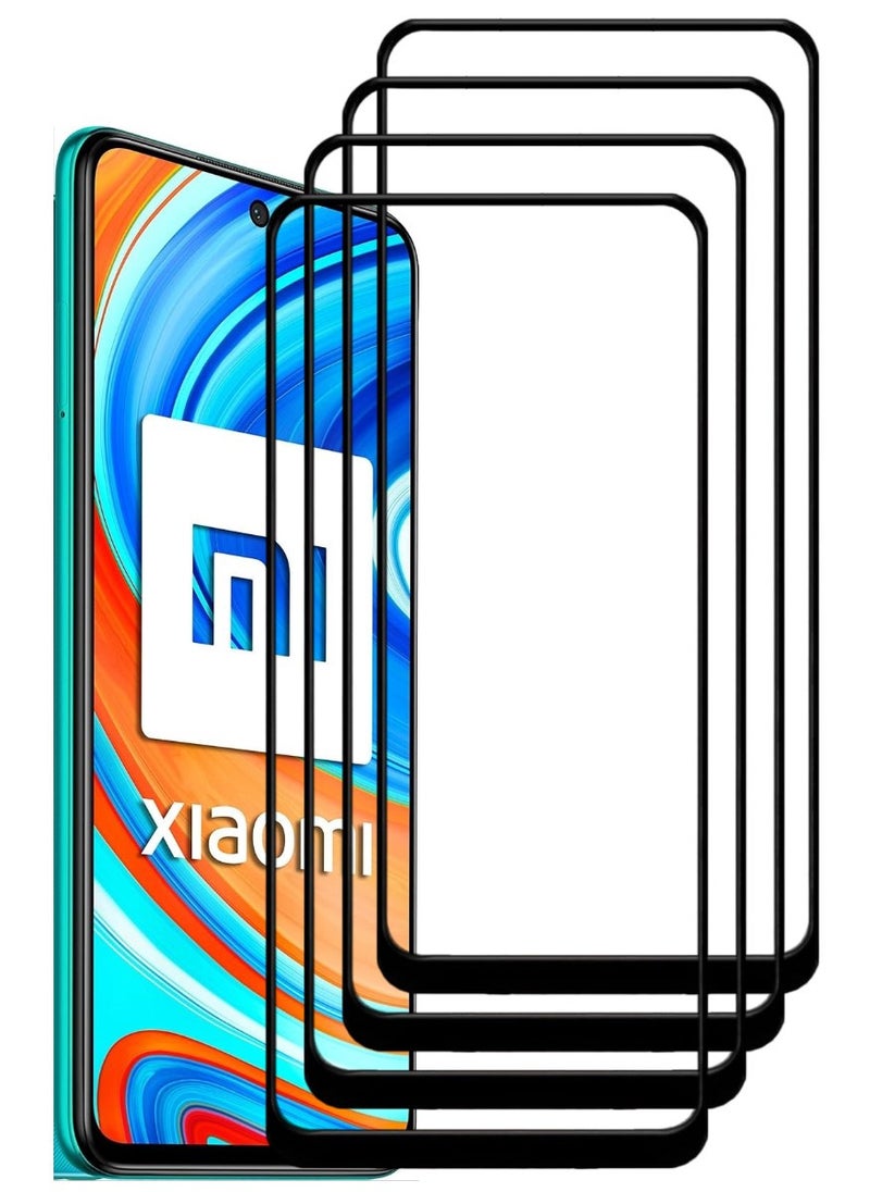 ACLIX 4 Pieces Antistatic ESD Dustproof Premium Quality High Definition Tempered Glass Screen Protector Designed For Xiaomi Redmi Note 9 Pro - Image 1