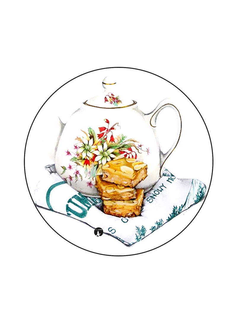 RKN Food Print Mouse Pad Multicolour