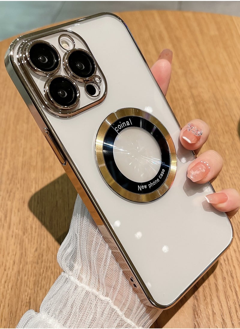 In Air Iphone 14 Pro Max Phone Case With Magnetic Compatibility For Magsafe And Glass Lens Camera Protector  - Image 1