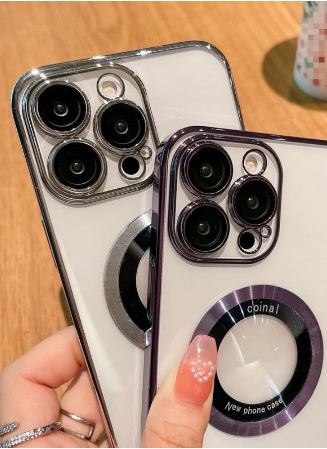 In Air Iphone 14 Pro Max Phone Case With Magnetic Compatibility For Magsafe And Glass Lens Camera Protector  - Image 4