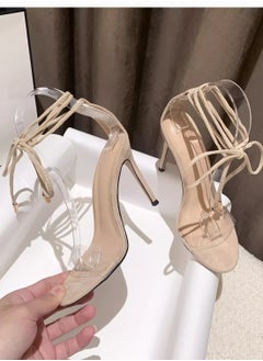 Generic New Temperament Open Toe Strap High Heels  - Image 4