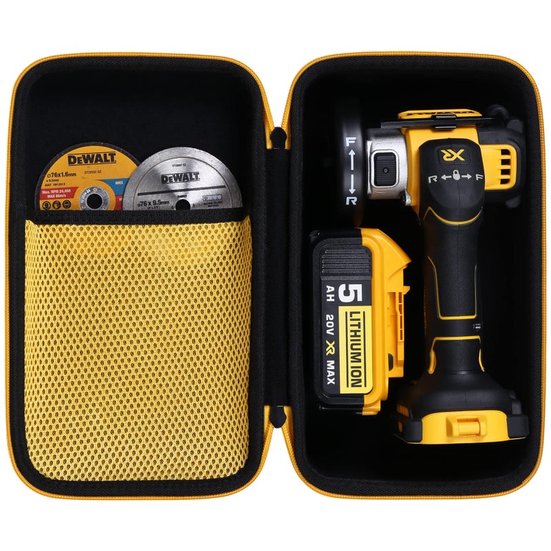Khanka حقيبة حمل صلبة بديلة لـ DEWALT 20V MAX 3 في 1 أداة قطع بدون فرش (DCS438B)، حقيبة فقط - Image 2