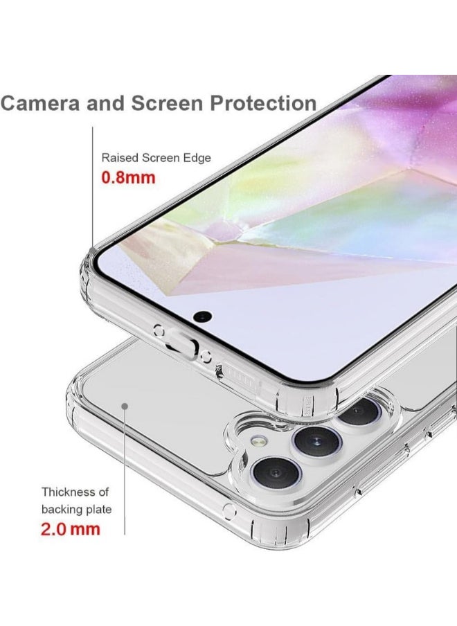 Protect PROTECT Back Case Clear Case for Samsung Galaxy A55 with HydroGel Screen Protector | Full Body Case Transparent Phone Case
Model: LSAMA55  - Image 2