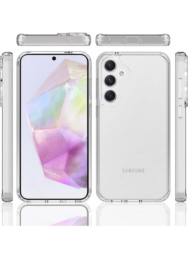 Protect PROTECT Back Case Clear Case for Samsung Galaxy A55 with HydroGel Screen Protector | Full Body Case Transparent Phone Case
Model: LSAMA55  - Image 3