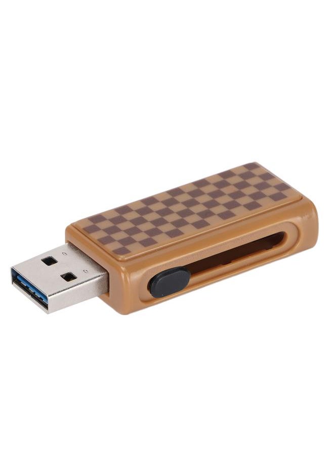 Thoraya - ABS plastic push-pull USB flash drive TYPE-C USB3.0 dual-use USB flash drive for mobile phone and computer 64GB - Image 1