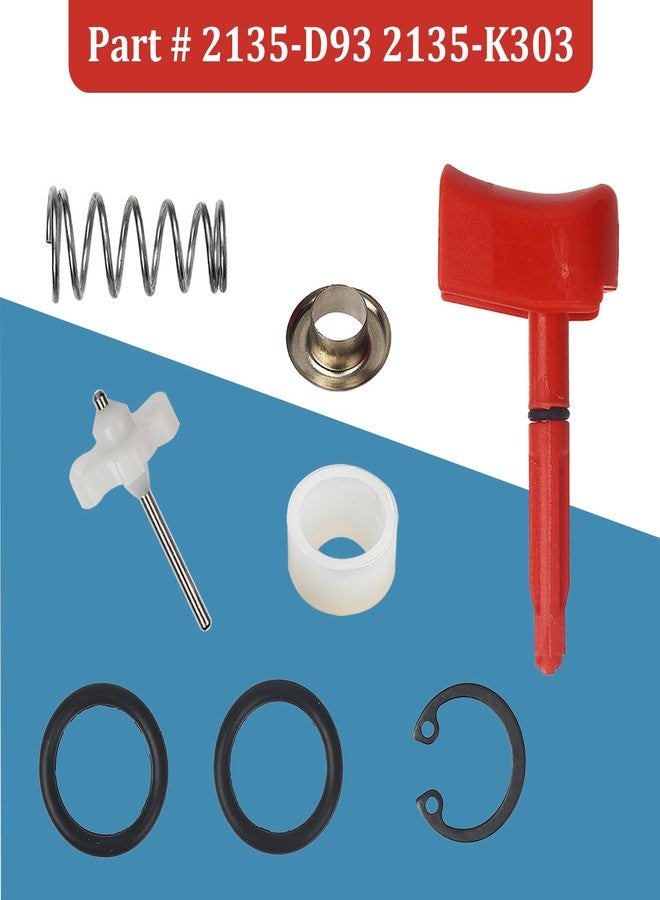 DFD 2135-K303 Air Inlet Kit and 2135 D93 Trigger Assembly For Ingersoll Rand 2115TIMAX Impact Wrench IR 2135 Impact Wrench Parts - Image 2