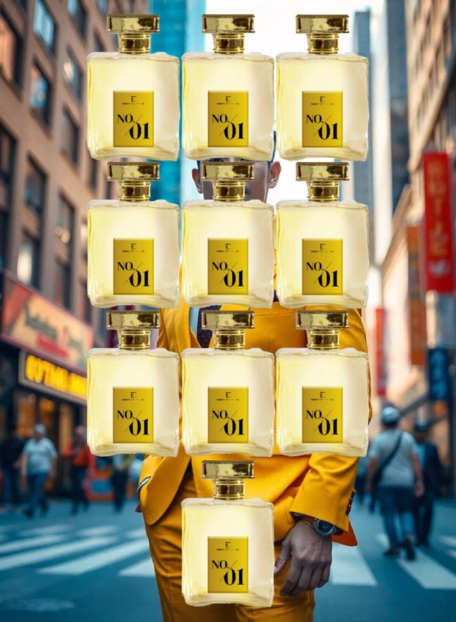 FANCY COLLECTION 10 Pieces Number 01 Fancy Collection Perfume EDT 100ML - Image 1