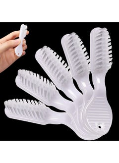 Patelai 100 Pieces Handle Toothbrush Thumbprint Individually Packaged Security Toothbrush Bulk Toothbrush with Short Handle Soft Bristles, Portable Toothbrush Travel Toothbrush for Teeth Cleaning, Mini Size  - Image 1