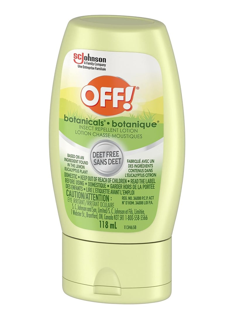 OFF Family Care Botanicals Insect Repellent Lotion 118ml - Image 2