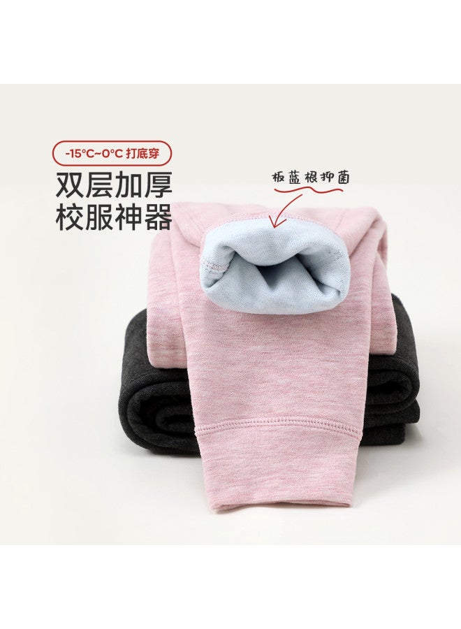Long time companion school Uniform Base Layer Pants For Boys & Girls, Youth Thermal Underwear - Image 2